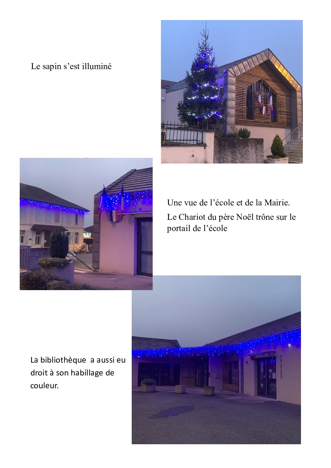 La Commune se pare de ses couleurs de Décembre