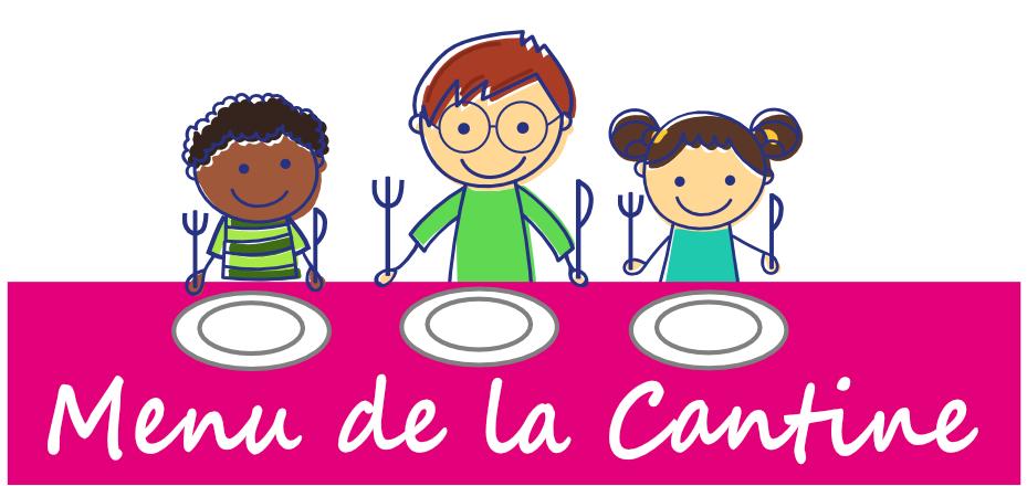 MENUS CANTINE DU MOIS 🍽️
