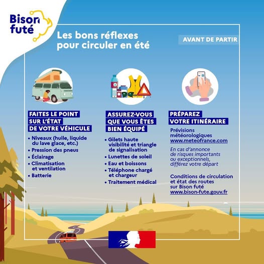 Partir en toute sécurité