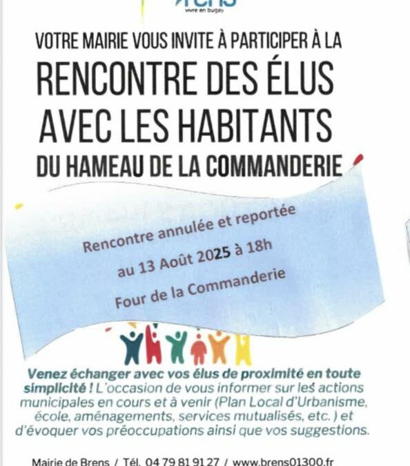 🚨 Réunion de hameau, Four du Malu de la Commanderie