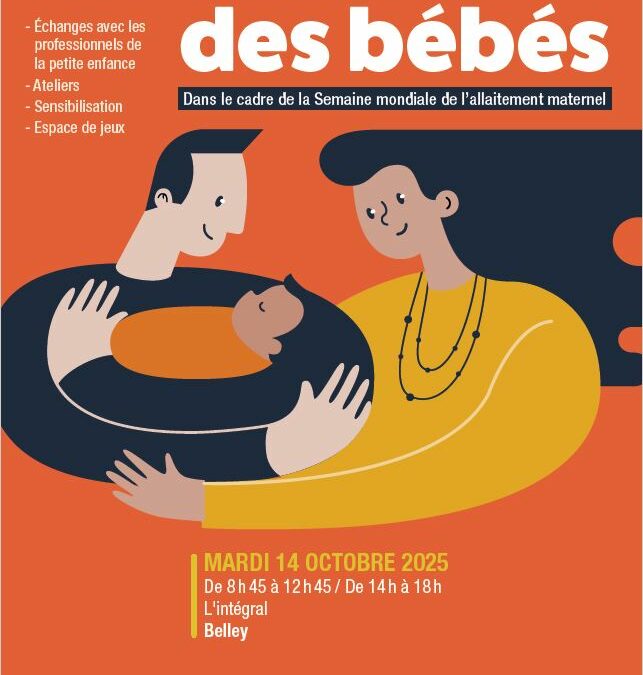 📢 Ateliers “Autour des bébés” à Belley