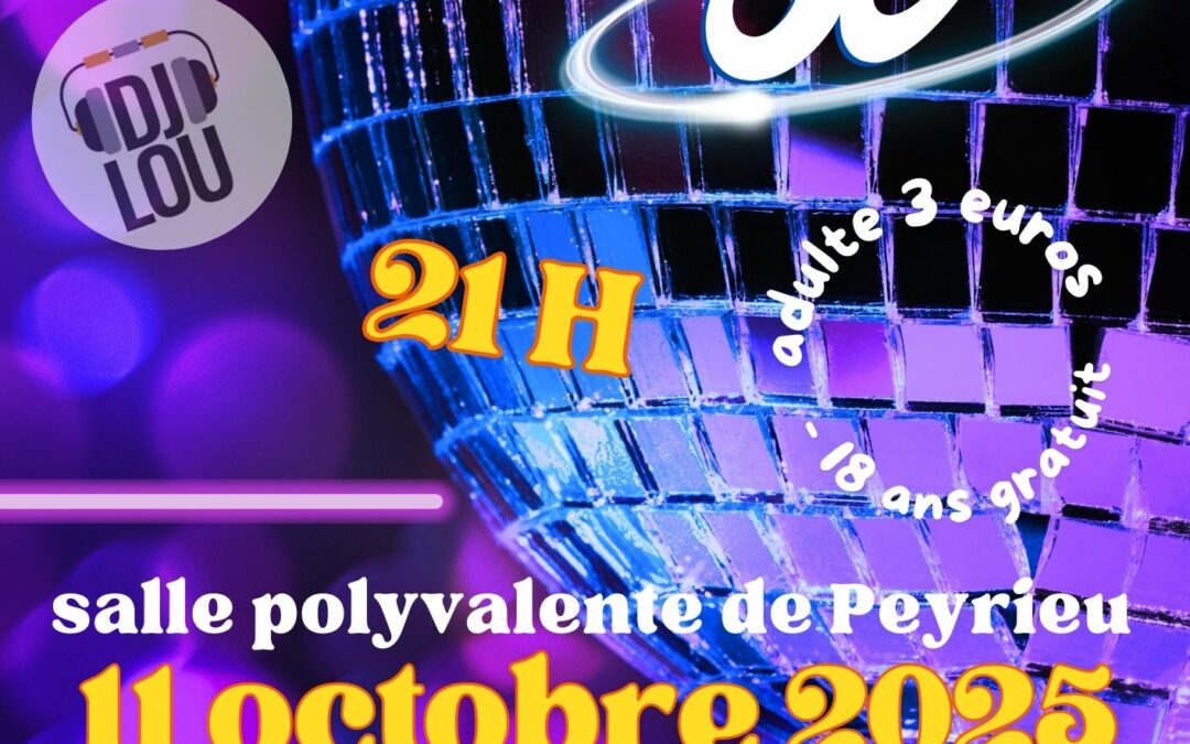 Harmonie Peyrieu-Brens : Soirée 80