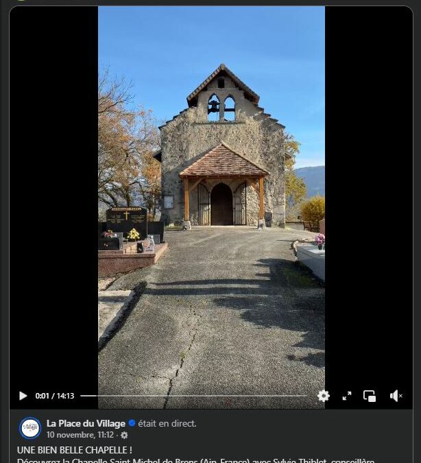 🎥 Emission La Place du Village à Brens le 10 novembre 2025