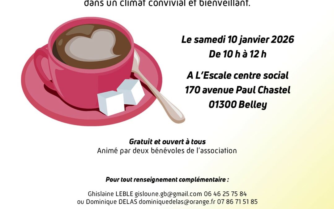 📢 Café deuil organisé par le CLIC
