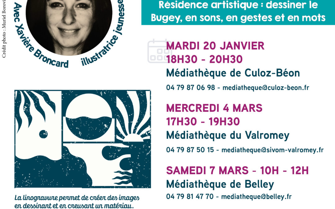 📢 Résidence artistique portée par la CCBugey Sud