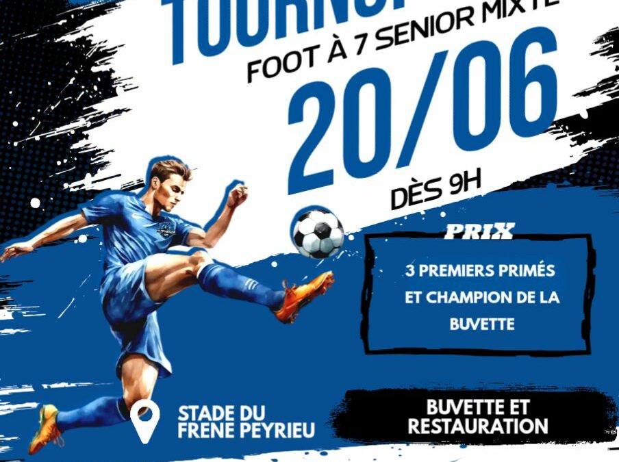 ⚽ Tournoi à 7 –  USPB, réservez votre date